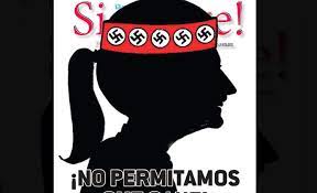 “Una infamia”, dice Sheinbaum de la portada de la revista Siempre que la exhibe con la esvástica nazi