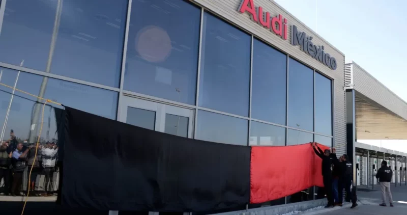Estalla la huelga en la planta Audi en Puebla