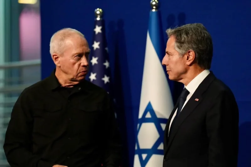 Blinken pide a Netanyahu mantener el camino hacia la creación de un Estado Palestino