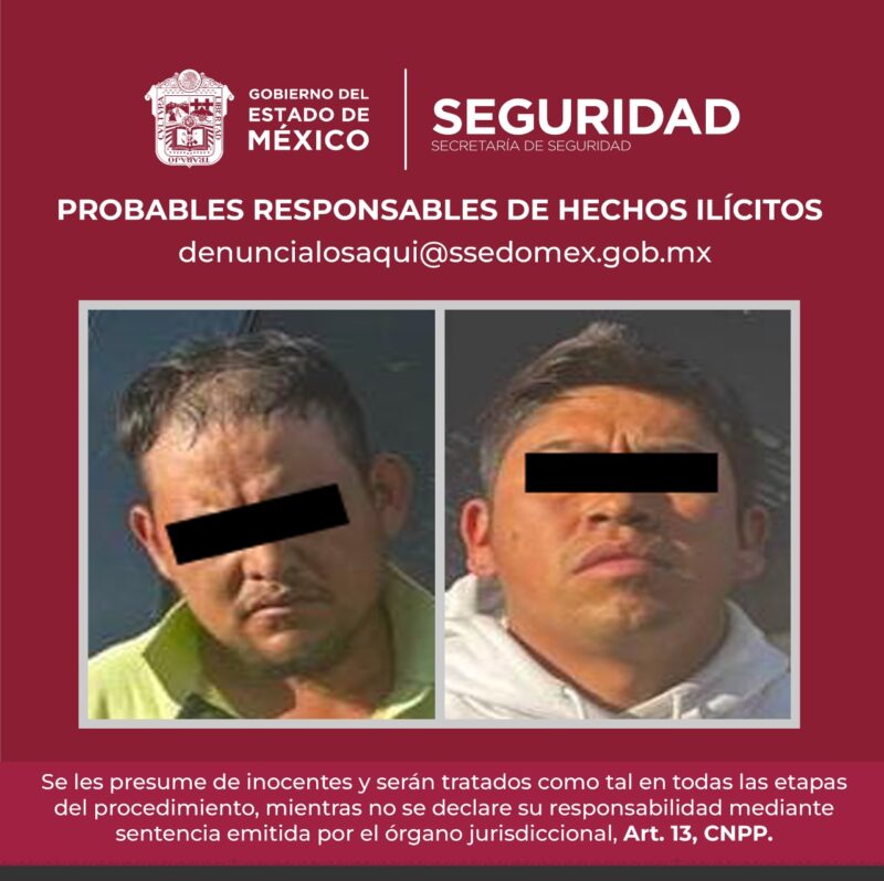 Detienen a integrantes de ‘La Familia Michoacana’ en Texcaltitlán, Edomex