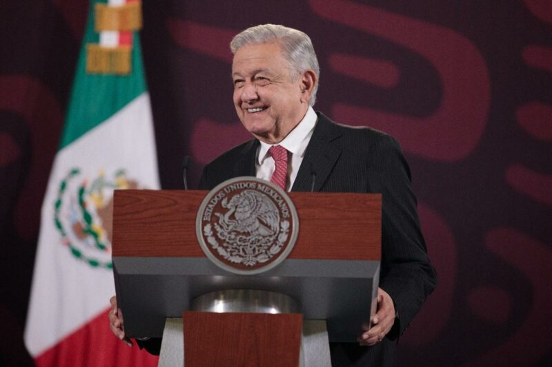 De 3.2 por ciento fue el crecimiento económico de México en el 2023, informa AMLO con base en reporte de INEGI