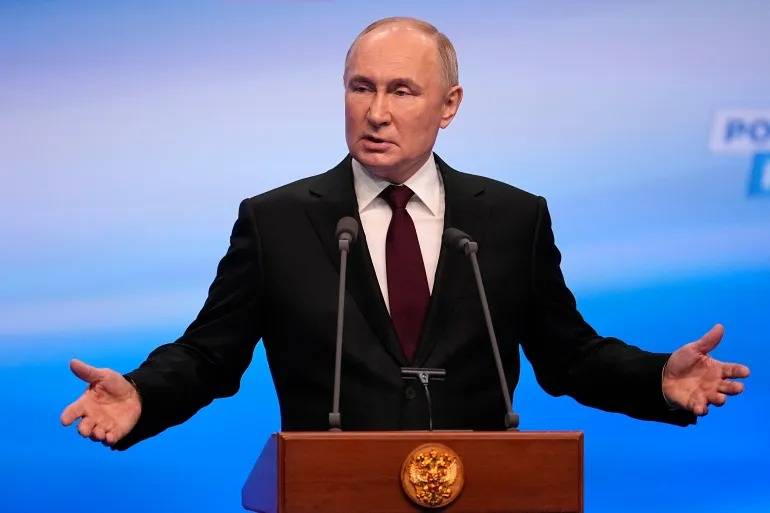 Video: Putin arrasa en su reelección; tiene más de 87% de votos