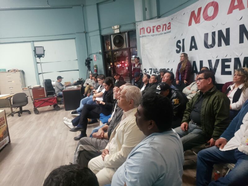 Migrantes mexicanos del Sur de California vieron ganar a Sheinbaun en el debate