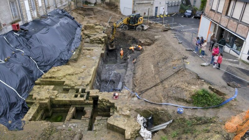 Un castillo medieval perteneciente a un duque ‘estaba escondido’ bajo un hotel en Vannes, Francia