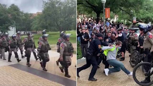 La represión policial en los campus universitarios de EU aviva el movimiento estudiantil de solidaridad con Gaza: Amy Goodman y Denis Moynihan
